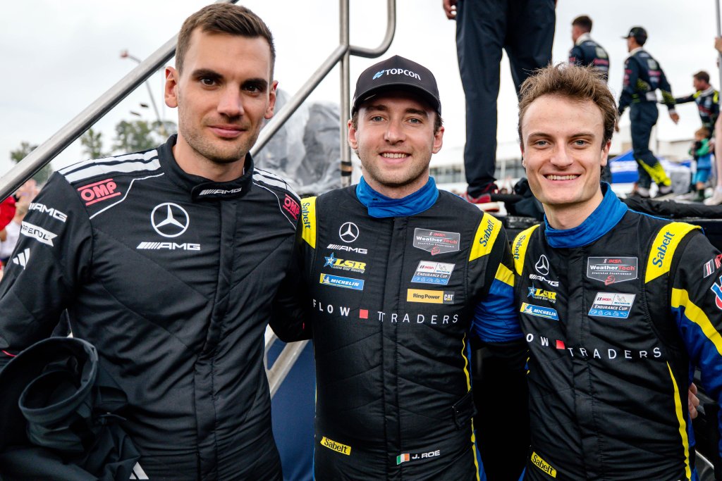 The banner day for Mercedes-AMG Motorsport Customer Racing teams at the Petit Le Mans season finale included a race-leading and no-quit performance by IMSA Michelin Endurance Cup (IMEC) contenders Lone Star Racing