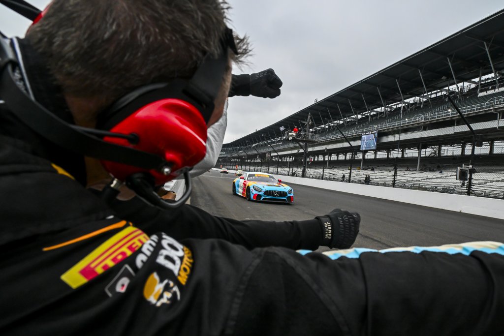 Double Dome Motorsport Victories as All Mercedes-AMG Motorsport Customer Racing Mercedes-AMG GT4 Teams Make it to Victory Lane at Indianapolis Motor Speedway
