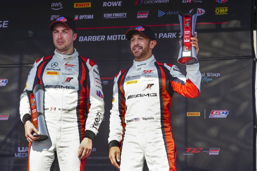 Mercedes-AMG Motorsport Customer Racing Team JMF Motorsports and Mercedes-AMG Bring Extended GT World Challenge Championship Points Leads to Season Finale After Second-Place Finish in Alabama