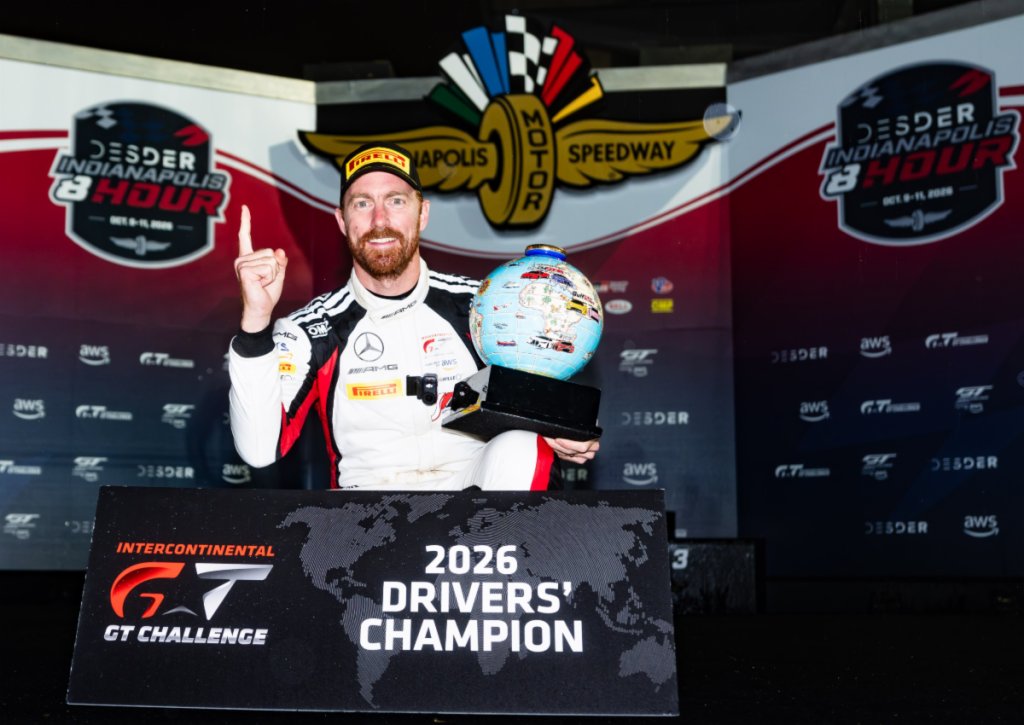 Indianapolis 8 Hour: Maxime Martin is the 2026 IGTC Champion